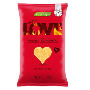 Organique Corn Snack with Cheese and Pepper 50g - buy, prices for Tavria V - photo 1