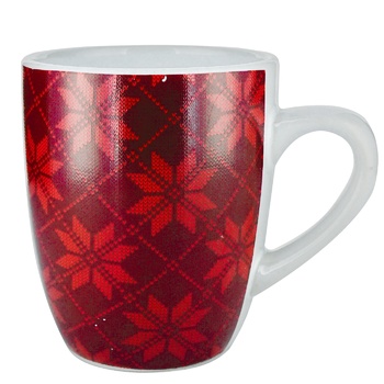 Actuel Pompom Ceramic Red Cup 340ml - buy, prices for - photo 1