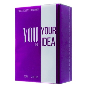 Туалетна вода Аромат You and Your Idea для жінок 60мл - купити, ціни на Auchan - фото 1