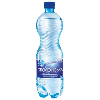 Obolonska Carbonated water 2l - buy, prices for Auchan - photo 1