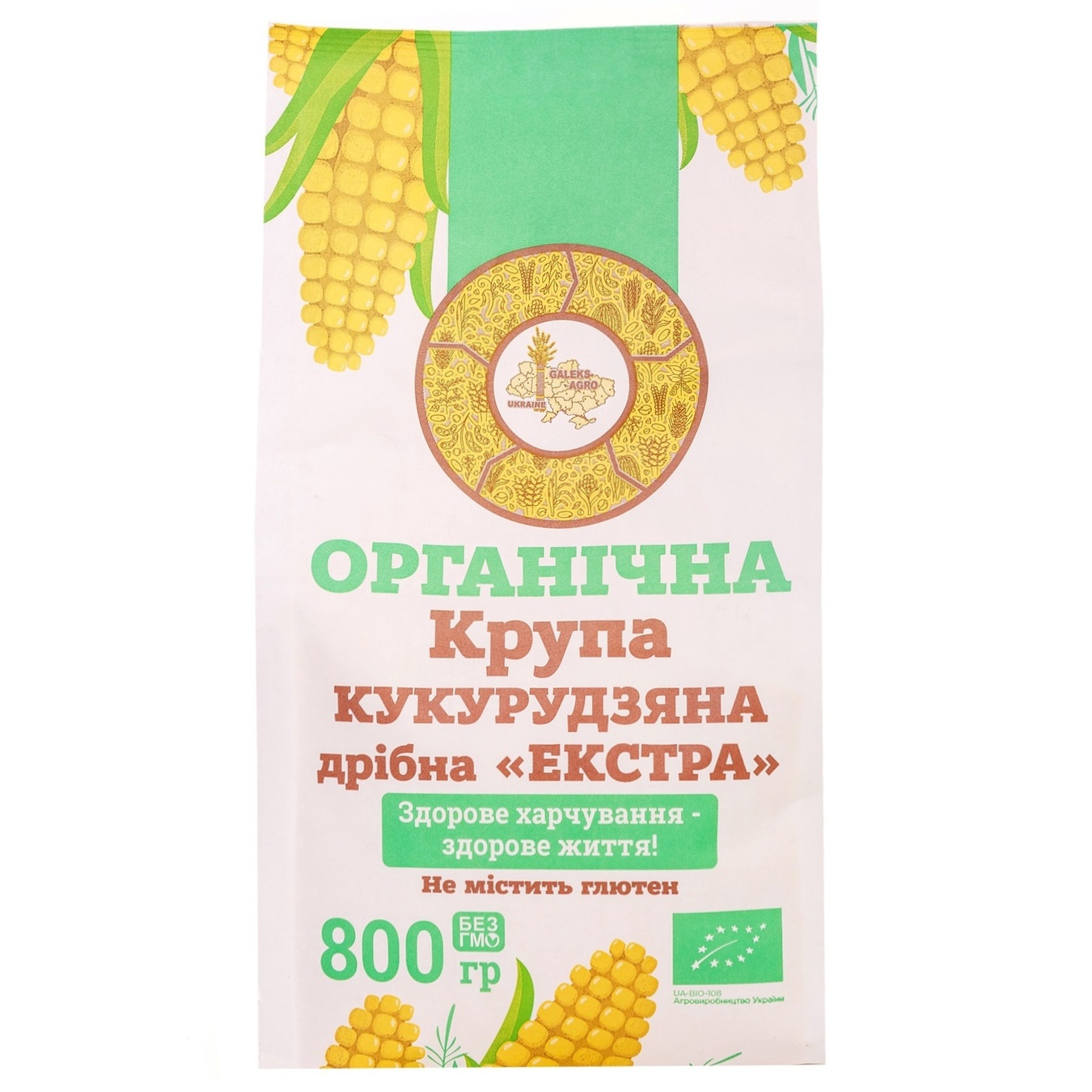 

Крупа Экстра кукурузная органическая 800г