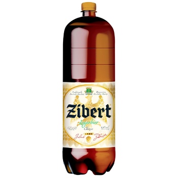 Zibert Blonde Beer 4.4% 2.4l - buy, prices for MegaMarket - photo 1