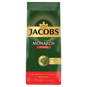 Кофе Jacobs Monarch Intense молотый 225г - купить, цены на Auchan - фото 3