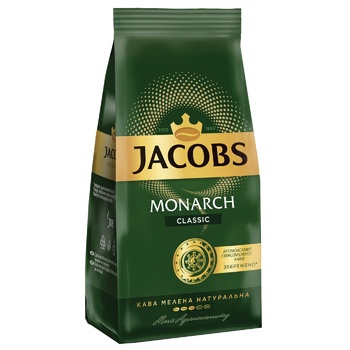 Кофе Jacobs Monarch Classic жареный молотый 70г