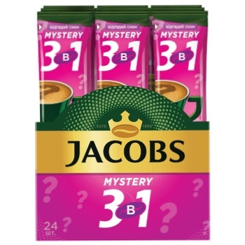 Jacobs 3in1 Mystery Instant Coffee Drink 15g x 24pcs - buy, prices for - photo 3