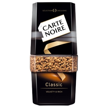 Кофе Carte Noire Classic растворимый 95г - купить, цены на Auchan - фото 1