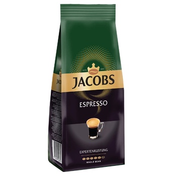 Jacobs Espresso Coffee Beans 230g - buy, prices for NOVUS - photo 1