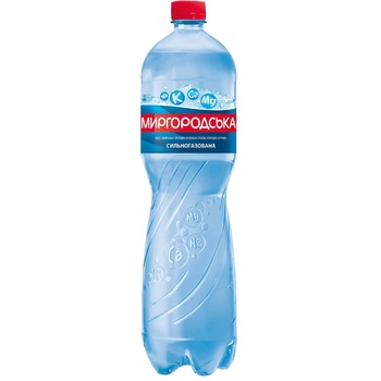 Myrhorodska Strongly Carbonated Mineral Water 1.5l - buy, prices for METRO - photo 1