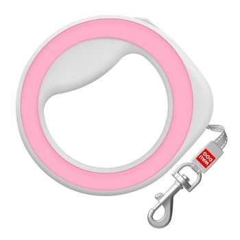 Waudog Roulette Leash with Reflective Tape XS-M Up to 40kg 2.9m Pink - buy, prices for MasterZoo - photo 2