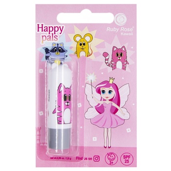 Ruby Rose Happy pals Cat Children's Lip Balm 2.6g - buy, prices for Auchan - photo 1