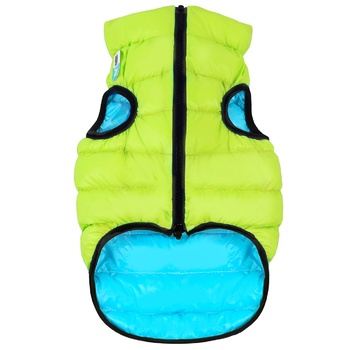 Airy Vest Bilateral Jacket for Small Dogs Lime-blue XS size 25cm - buy, prices for MasterZoo - photo 1