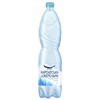 Karpatska Dzherelna Still Mineral Water 1.5l - buy, prices for ULTRAMARKET - photo 1