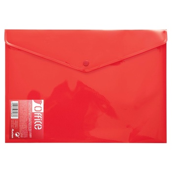 Auchan Red Folder on Button A4 - buy, prices for Auchan - photo 1