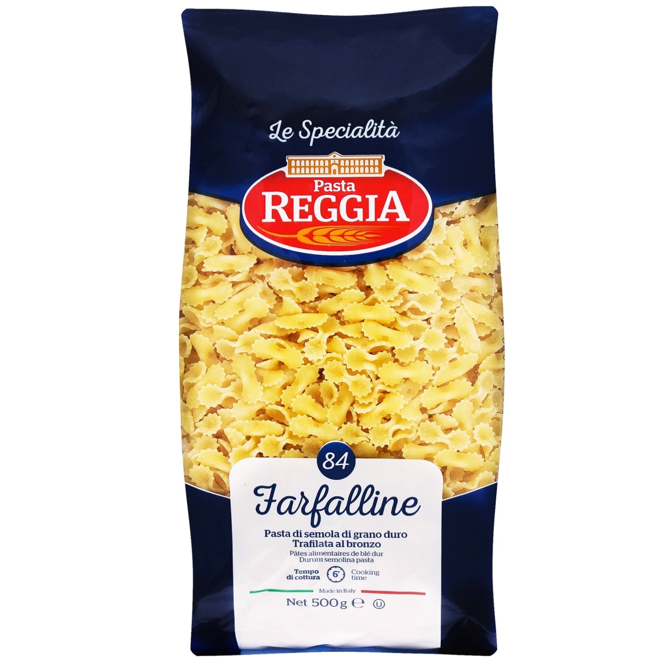 

Макароны Reggia Бабочки 500г