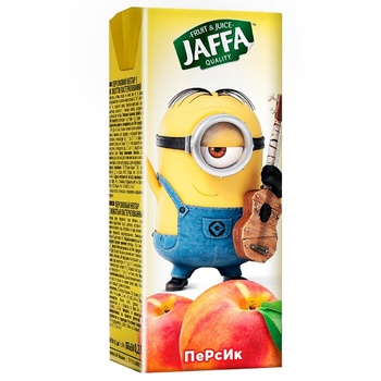 Нектар Jaffa Minions персиковый с мякотью 200мл - купить, цены на Таврия В - фото 2