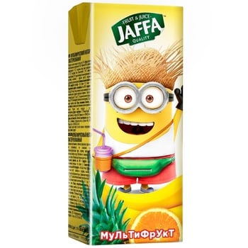 Нектар Jaffa Minions мультифруктовий 200мл - купити, ціни на МегаМаркет - фото 2