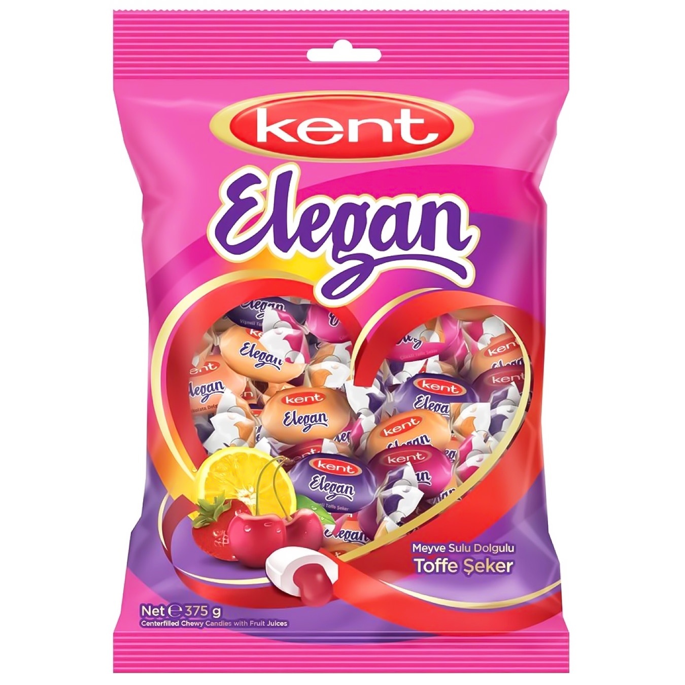 

Конфеты жевательные Kent Elegan 375г