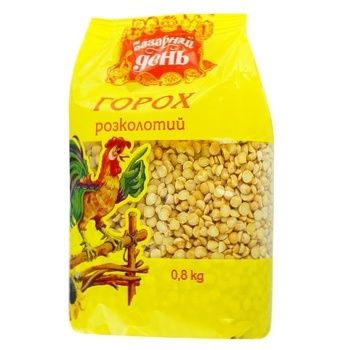 Bazarnyy den Split Peas 0.8kg - buy, prices for - photo 2