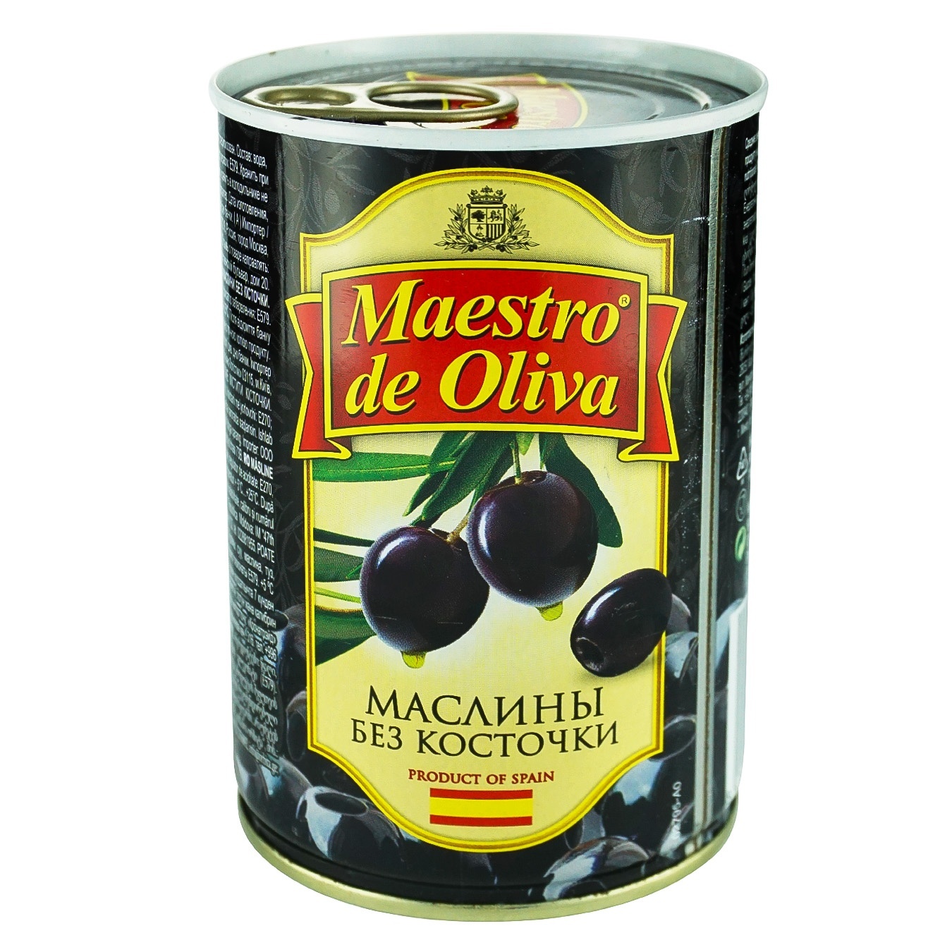 

Маслины Maestro de Oliva без косточки 432г