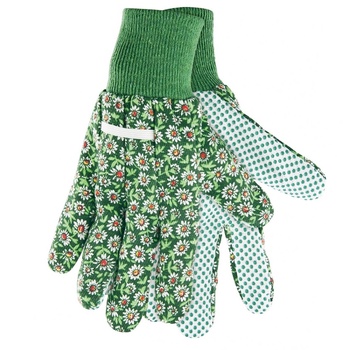 Palisad Garden Mittens with PVC Dot Size L