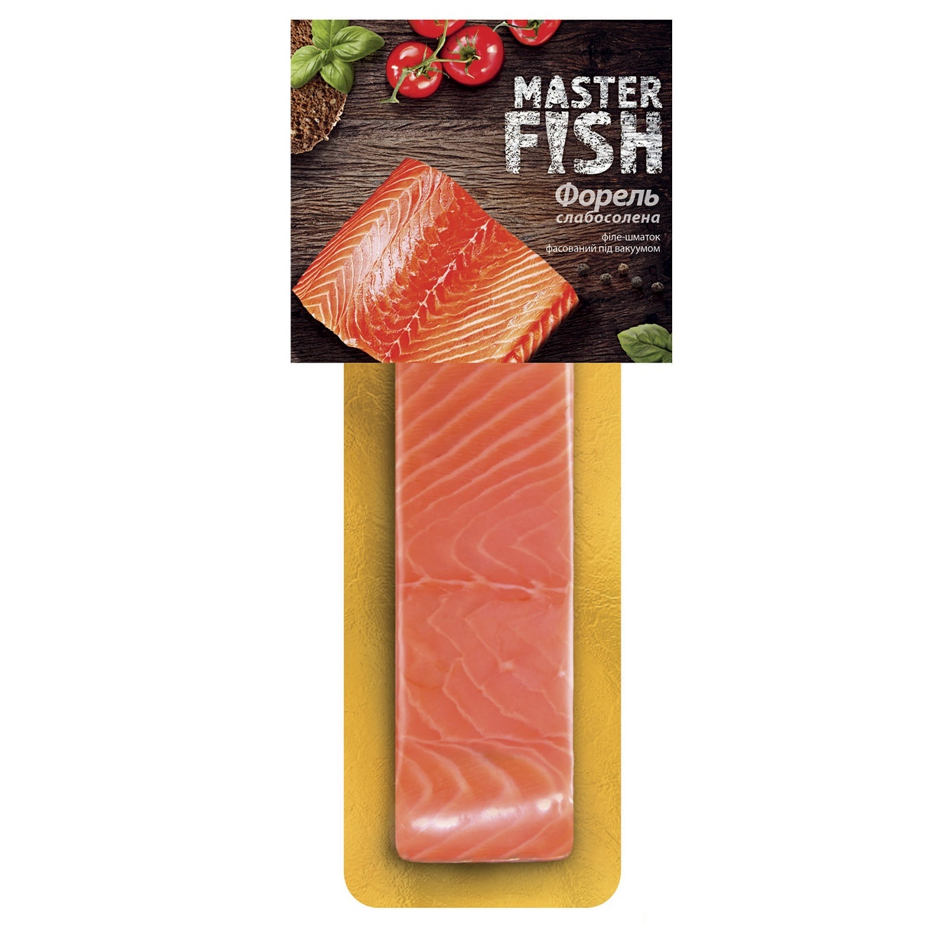 

Форель Master Fish филе-кусок слабосоленая 130г