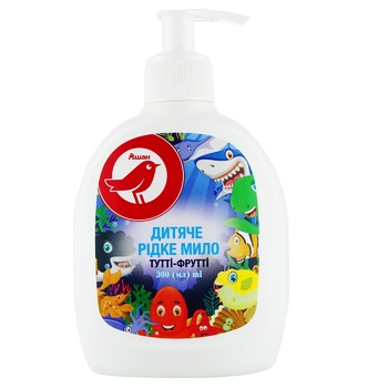 Auchan Tutti-Frutti Children's Liquid Soap 300ml - buy, prices for Auchan - photo 1