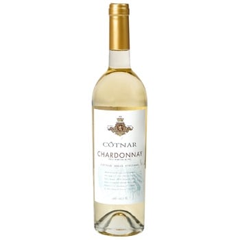 Cotnar Chardonny Dry White Wine - buy, prices for Auchan - photo 1