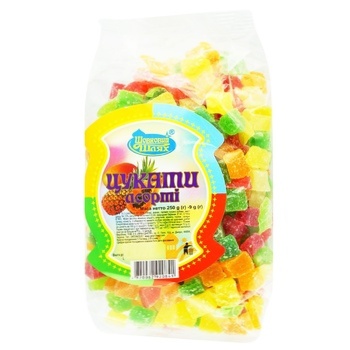 Shovkovyy Shlyakh Candied Fruits Asorti 250g