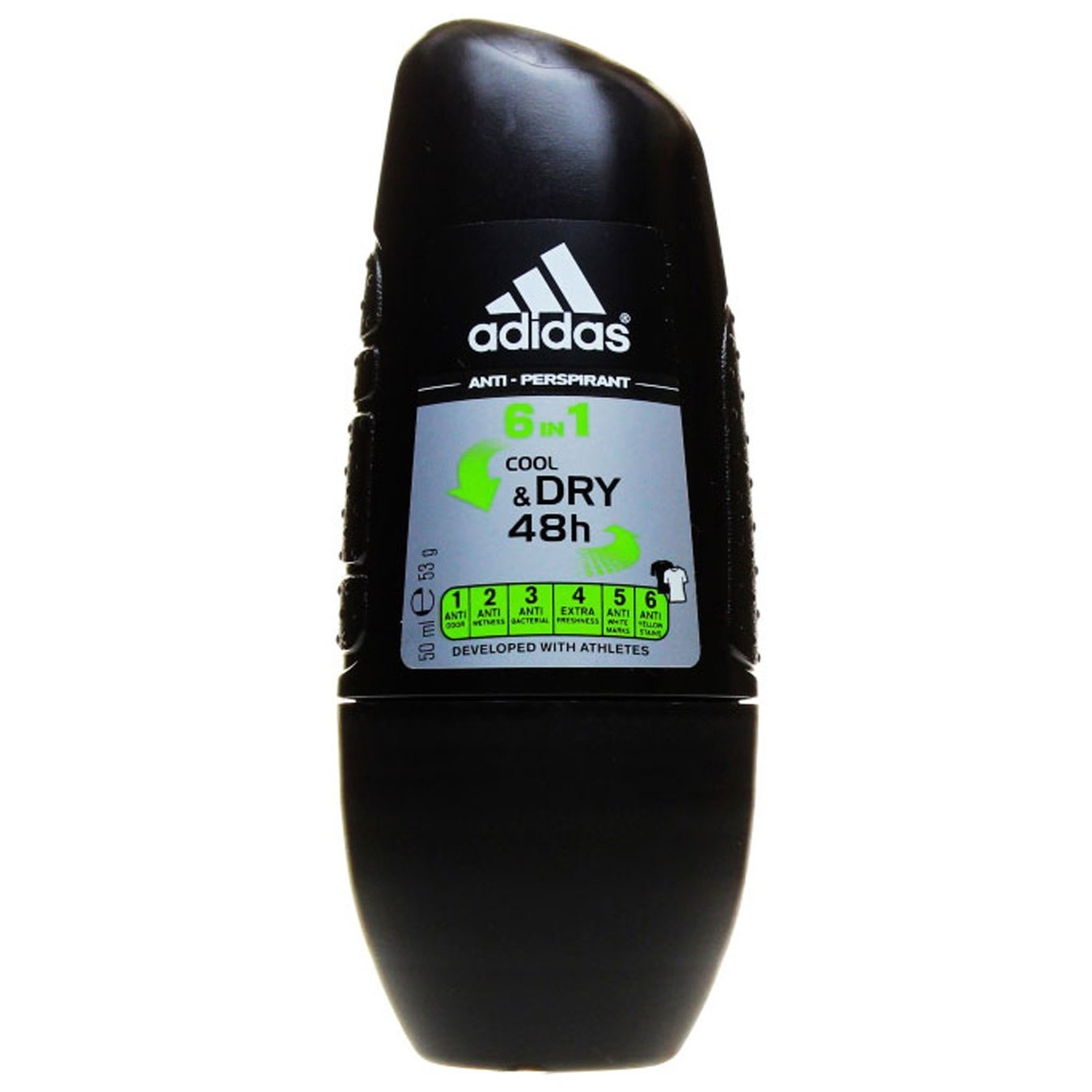 

Дезодорант шариковый Adidas Action Cool&Dry 6в1 50мл