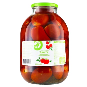 Auchan Marinated Tomatoes 2900g - buy, prices for - photo 1