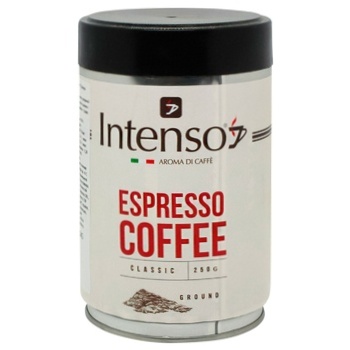 Intenso Espresso Grounded Coffee Can 250g - buy, prices for Vostorg - photo 1