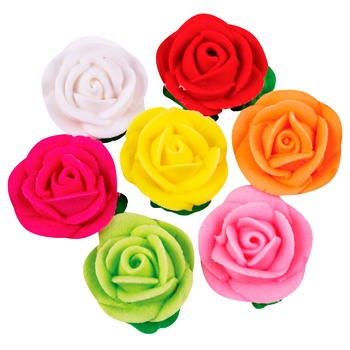 Dobryk Roses with Leaves Mix Baking Decorations Set - buy, prices for - photo 1