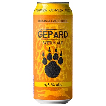 Konrad El Gepard Light Beer Can 4.5% 0.5l - buy, prices for Vostorg - photo 1