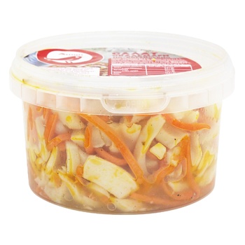 Auchan Squid Salad in Korean 200g - buy, prices for Auchan - photo 1