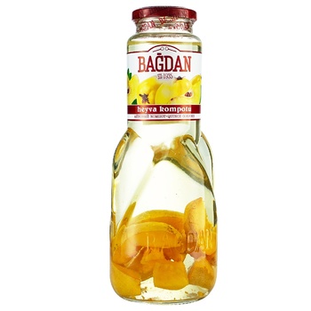 Bagdan Quince Compote 1l - buy, prices for Auchan - photo 1