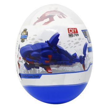 UT Marine Life Constructor in Egg Toy