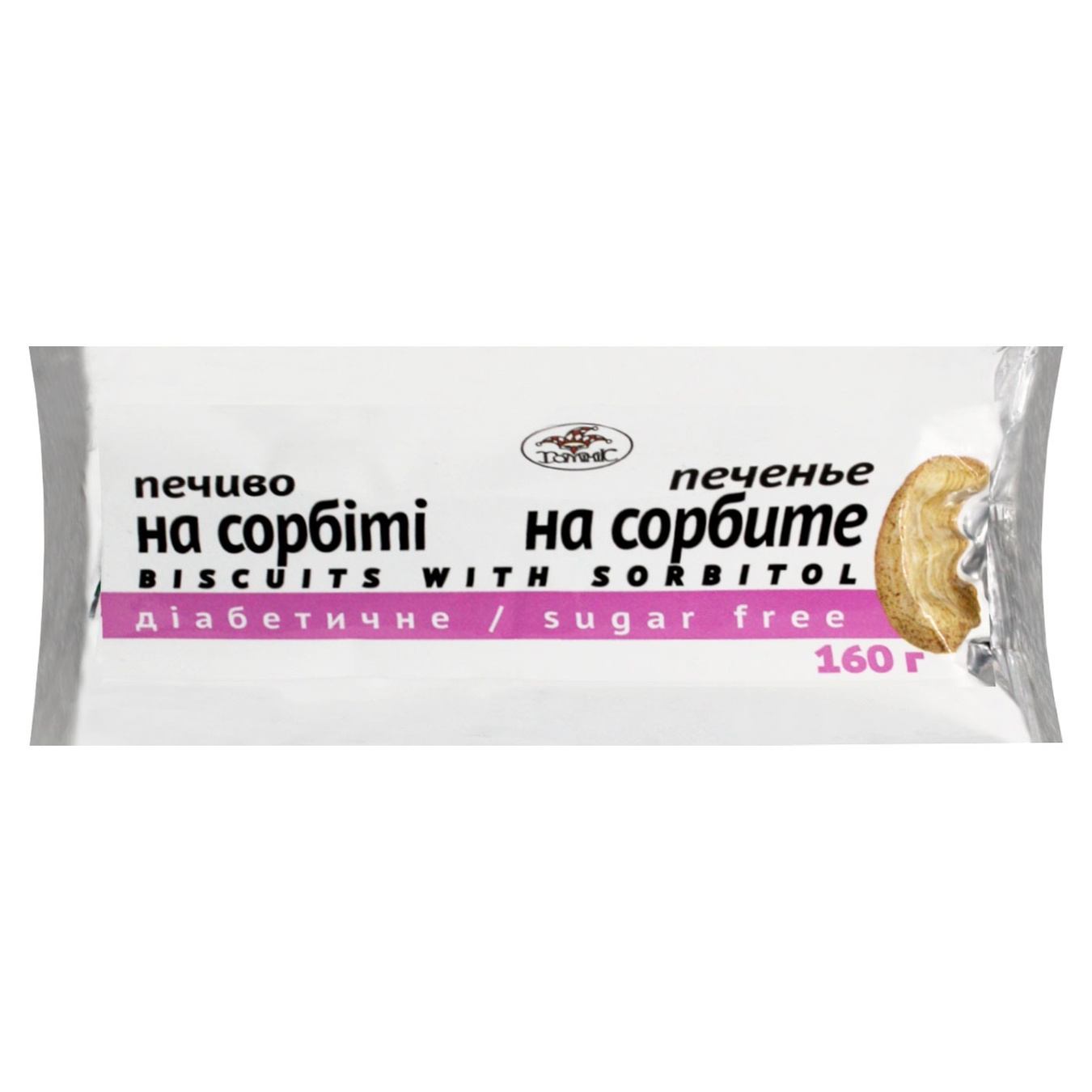 

Печенье Dominic Диабетическое на сорбите без сахара 160г