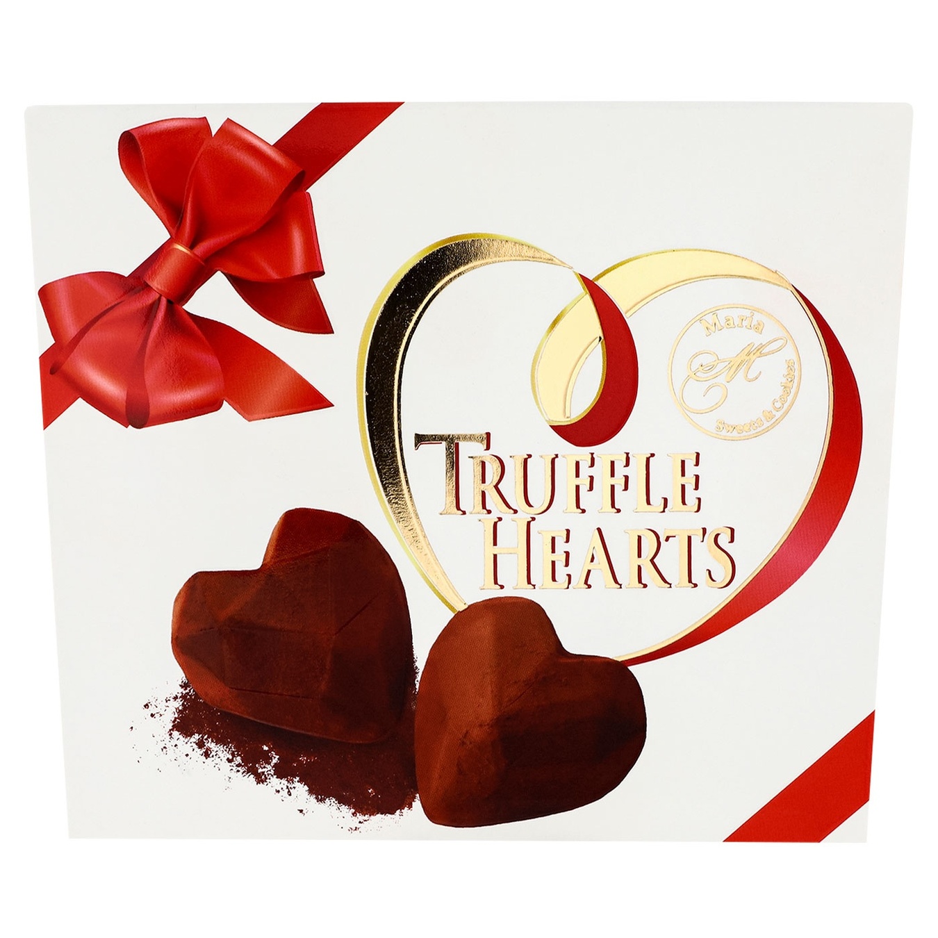 

Цукерки Марія Truffle Hearts шоколадні 120г