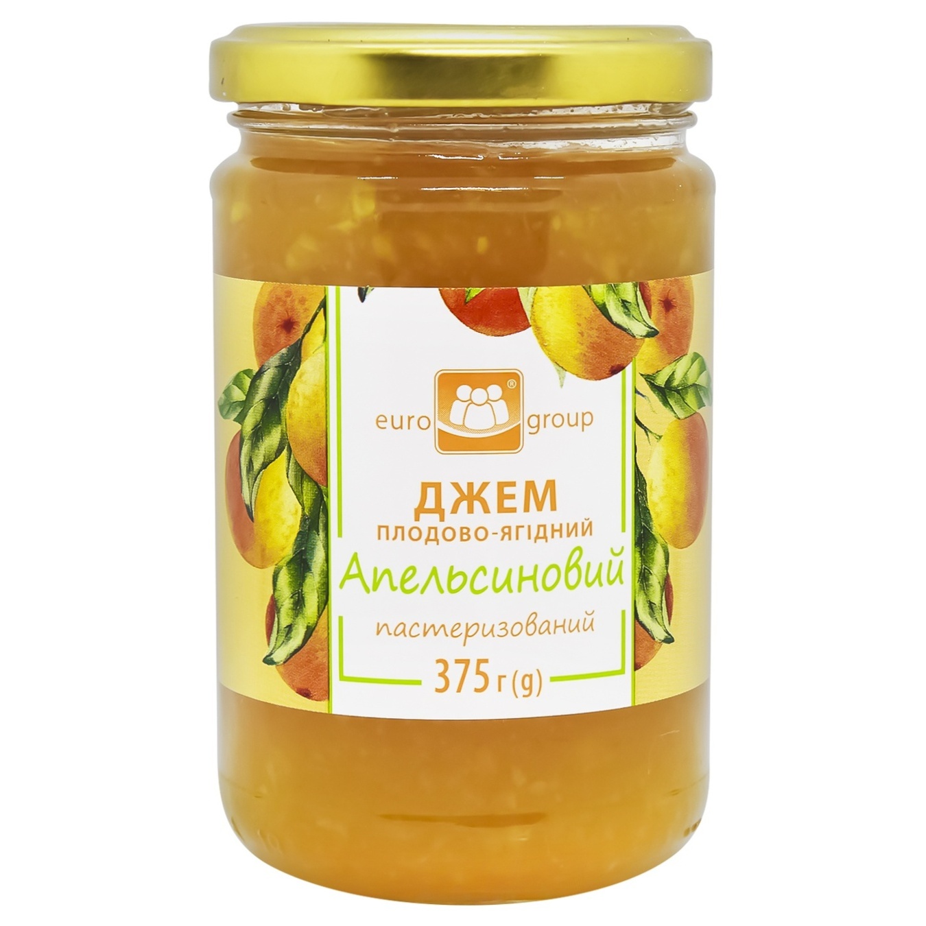 

Джем Eurogroup апельсиновый 375г