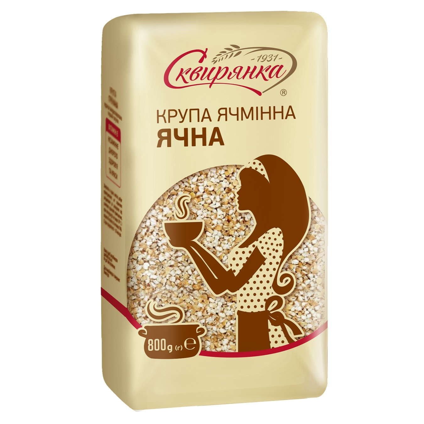 

Крупа ячменная ячневая Сквирянка 800г