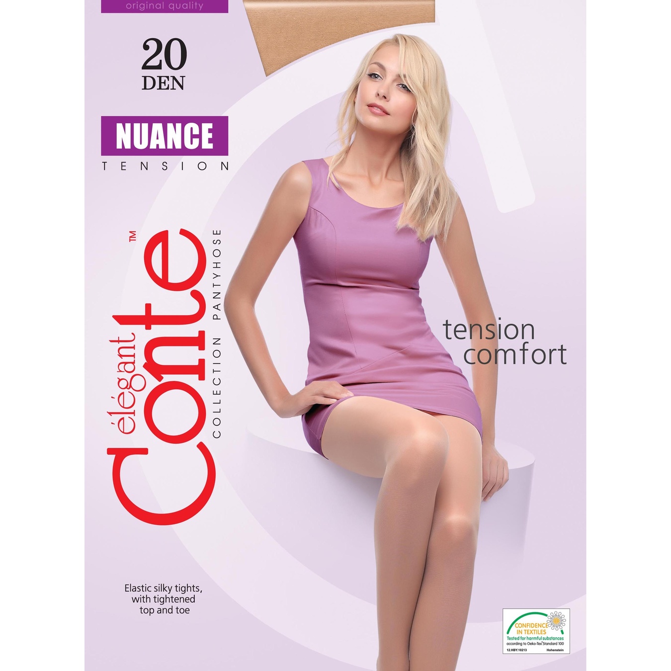 

Колготки женские Conte Nuance 20ден р.6 Bronz