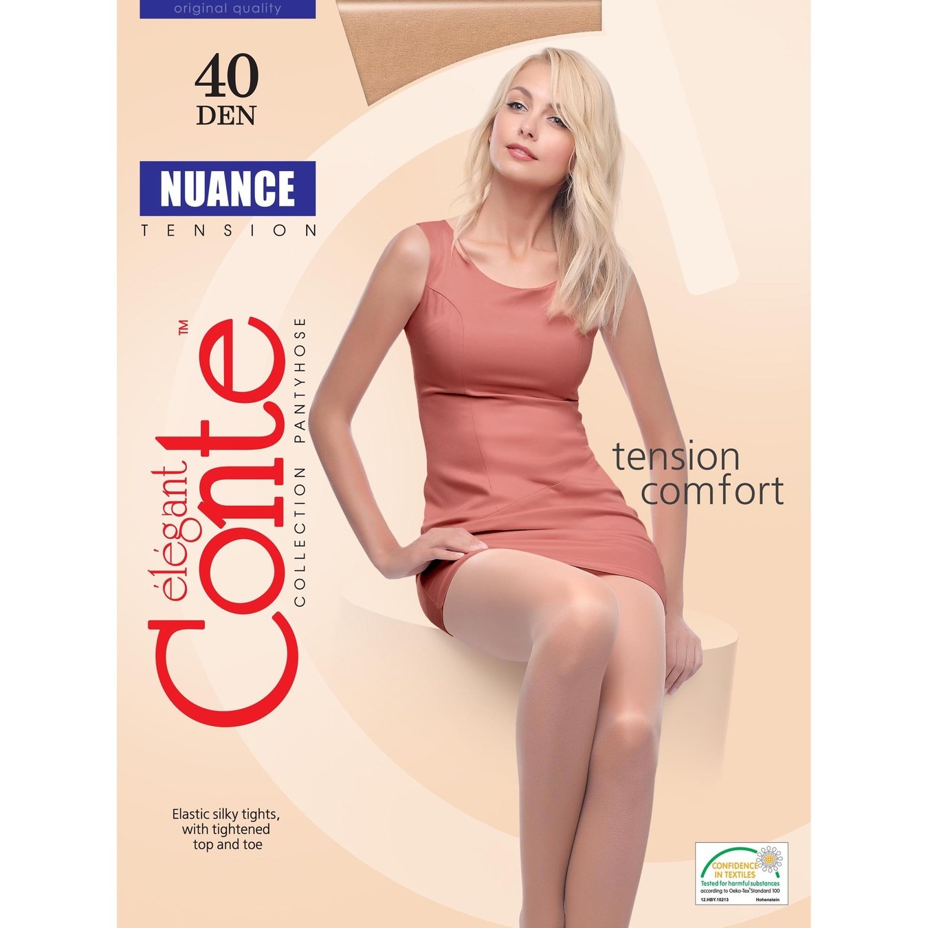 

Колготы женские Conte Nuance 40ден р.4 Natural