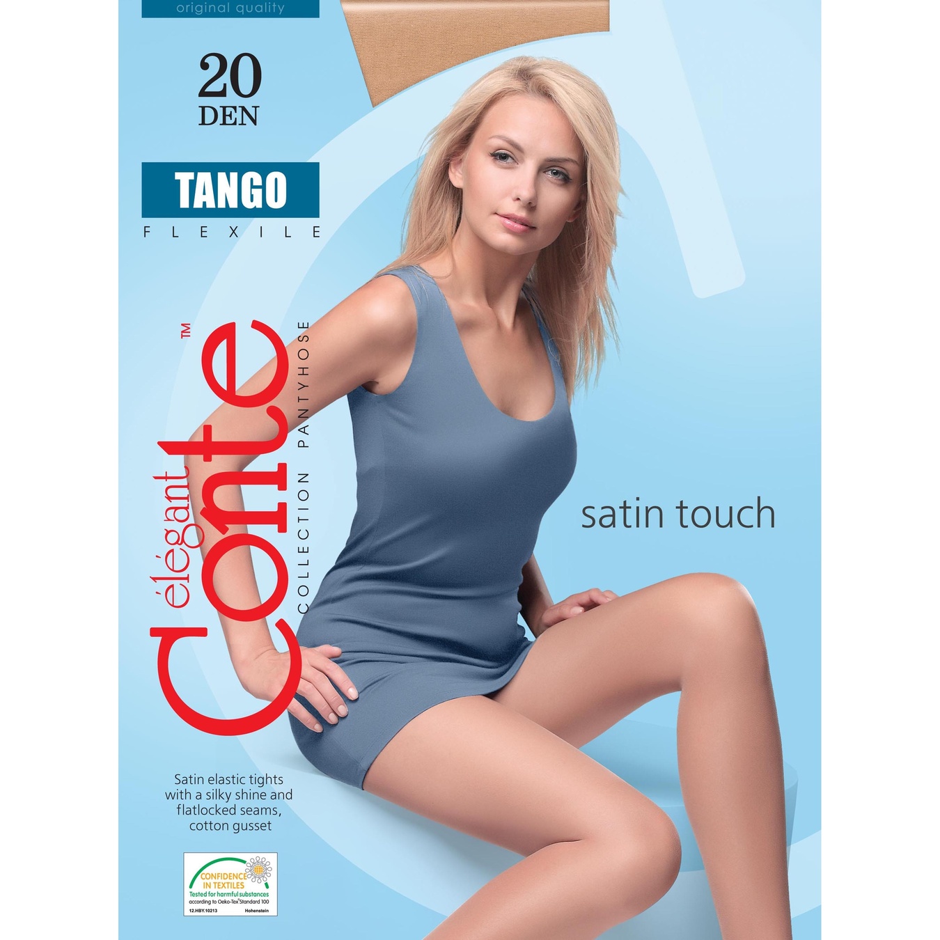 

Колготы женские Conte Tango 20ден р.3 Nero