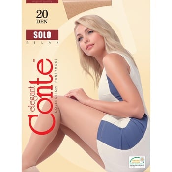 Conte Solo Women's Tights 20 den 2 shade - buy, prices for MegaMarket - photo 1