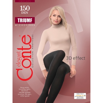 Conte Triumf 150 den Nero Tights for Women Size 5 - buy, prices for METRO - photo 1