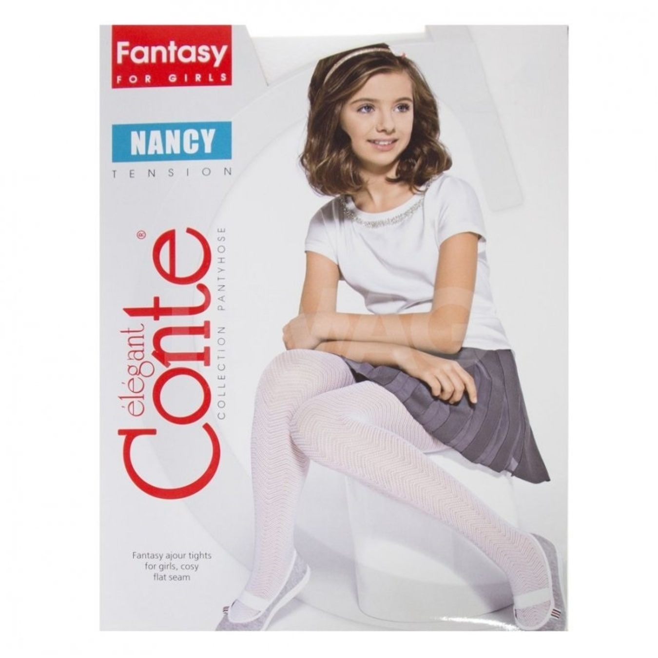 

Колготы детские Conte nancy р.104-110 Bianco