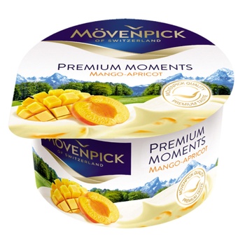 Movenpick Premium Moments Mango-Apricot Yogurt 5% 100g - buy, prices for METRO - photo 1