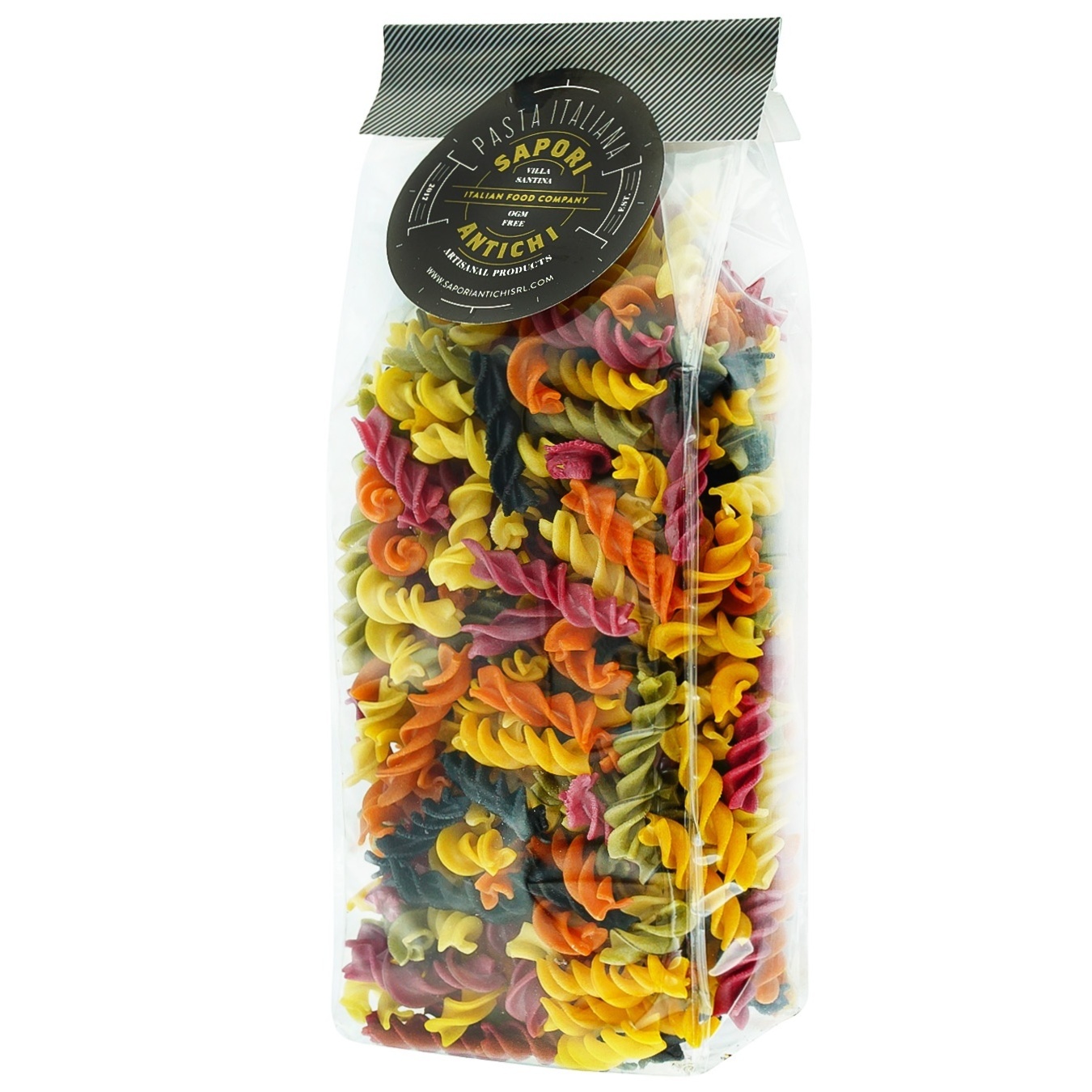 

Паста Sapori Antichi Fusilli 6 цветов 500г