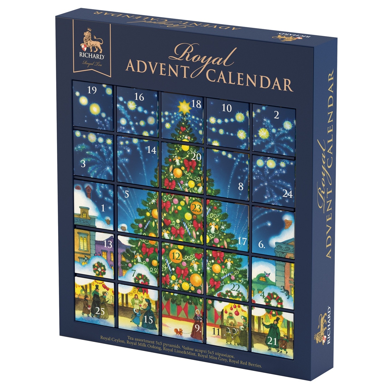 

Набор чаев Royal Advent Calendar Richard к/у 25х1,7г