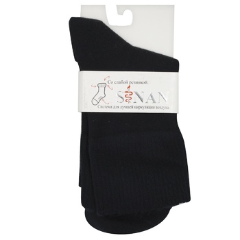 Sinan Cotton Men's Socks s.43-45 Dark Blue